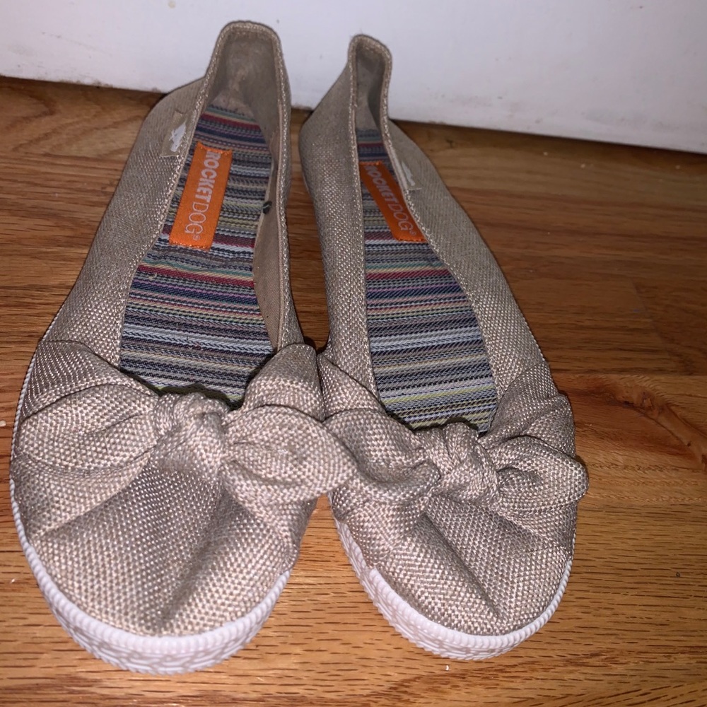 Tan Flats Shoes